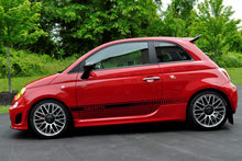 Charger l'image dans la galerie, Rally Armor 12+ Fiat 500 (Pop/Sport/Lounge/Abarth) Black Mud Flap w/ Grey Logo