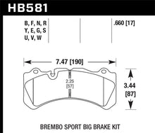 Carica l'immagine nel visualizzatore di Gallery, Hawk Brembo Caliper Family J/N HPS 5.0 Brake Pads