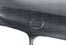 Charger l&#39;image dans la galerie, Seibon 02-05 BMW 3 Series 4dr E46 (Manuf Date 7/02-7/06 Models Only) OEM-Style Carbon Fiber Hood