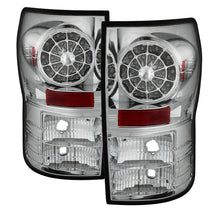Charger l&#39;image dans la galerie, Spyder Toyota Tundra 07-13 LED Tail lights Chrome ALT-YD-TTU07-LED-C
