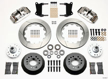 गैलरी व्यूवर में इमेज लोड करें, Wilwood Narrow Superlite 6R Front Hub Kit 14.00in Polished 67-69 Camaro 64-72 Nova Chevelle
