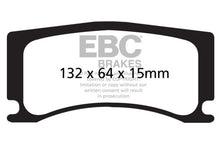 Laden Sie das Bild in den Galerie-Viewer, EBC 08-09 Jaguar XKR 4.2 Supercharged (Portfolio) Yellowstuff Rear Brake Pads