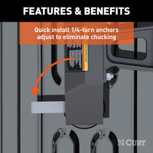 Carica l&#39;immagine nel visualizzatore di Gallery, Curt GM Puck System 5th Wheel Legs - 2020 Chevrolet Silverado 2500HD / 3500HD