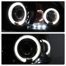 Laden Sie das Bild in den Galerie-Viewer, Spyder Dodge Dakota 97-04/Durango 98-03 1PC Projector Headlights LED Halo LED Blk PRO-YD-DDAK97-BK