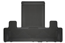 Laden Sie das Bild in den Galerie-Viewer, Husky Liners 2018 Ford Expedition/Lincoln Navigator WeatherBeater 3rd Row Black Floor Liner