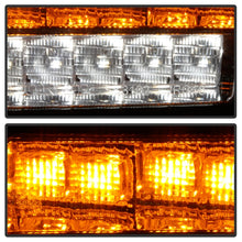 Carica l&#39;immagine nel visualizzatore di Gallery, Spyder Jeep Wrangler 2018-2019 (LED Model Only) LED Front Bumper Lights - Sequential Signal - Chrome