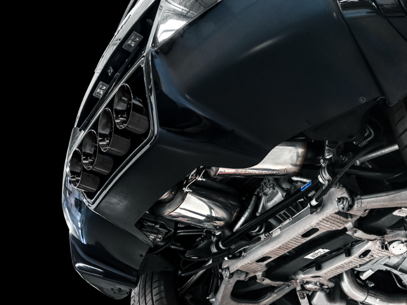 AWE Tuning 14-19 Chevy Corvette C7 Z06/ZR1 (w/o AFM) Touring Edition Axle-Back Exhaust w/Black Tips