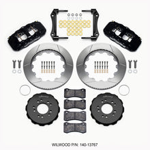 Carica l&#39;immagine nel visualizzatore di Gallery, Wilwood AERO6 Front Hat Kit 14.00 1964-1970 Ford Mustang w/ DSE Suspension