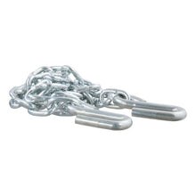 Load image into Gallery viewer, Curt 48in Safety Chain w/2 S-Hooks (2000lbs Clear Zinc)