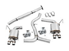 Charger l&#39;image dans la galerie, AWE Tuning Subaru 15+ WRX VA Sedan Touring Edition Exhaust - Chrome Silver Tips (102mm)