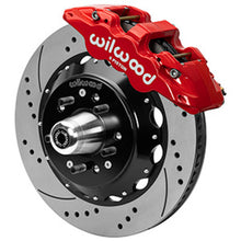 Charger l&#39;image dans la galerie, Wilwood Aero6R/ST Front Big Brake Kit 14in D/S Red Powder Coat 79-88 Chevrolet Monte Carlo