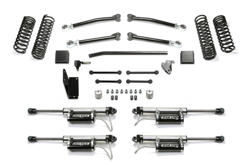 Fabtech 2020 Jeep Gladiator JT 6 Cyl 4WD 3in Trail System w/DL 2.25 Resi Shocks
