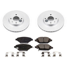 Carica l&#39;immagine nel visualizzatore di Gallery, Power Stop 16-19 Chevrolet Spark Front Z17 Evolution Geomet Coated Brake Kit