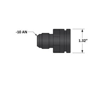 गैलरी व्यूवर में इमेज लोड करें, Fleece Performance Universal Billet Aluminum Adapter Fitting -10AN Male to 1.325in O-Ring Bore