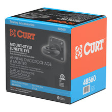 Carica l&#39;immagine nel visualizzatore di Gallery, Curt Pintle Mount Lunette Eye (60000lbs 3in I.D.)