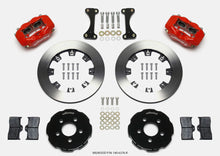 गैलरी व्यूवर में इमेज लोड करें, Wilwood Forged Dynalite Front Hat Kit 12.19in Red 00-04 PT Cruiser/03-04 SRT/4