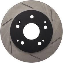 Laden Sie das Bild in den Galerie-Viewer, StopTech Power Slot Slotted 02-06 Acura RSX Incl. Type S / 97-01 Integra Type R Rear Left Rotor