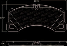 Charger l&#39;image dans la galerie, StopTech 08-18 Porsche Cayenne Street Performance Front Brake Pads