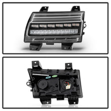Carica l&#39;immagine nel visualizzatore di Gallery, Spyder Jeep Wrangler 2018-2019 ( LED Model Only) LED Front Bumper Lights - Sequential Signal - Black