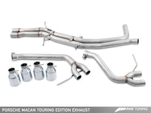 Charger l&#39;image dans la galerie, AWE Tuning Porsche Macan Touring Edition Exhaust System - Diamond Black 102mm Tips