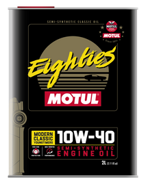 Motul 10W40 Classic Eighties Oil - 10x2L image 1