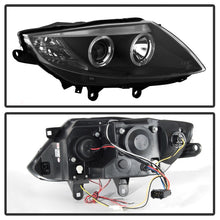 Laden Sie das Bild in den Galerie-Viewer, Spyder BMW Z4 03-08 Projector Headlights Halogen Model Only - LED Halo Black PRO-YD-BMWZ403-HL-BK