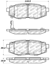 Cargar imagen en el visor de la galería, StopTech 06-14 Subaru Tribeca Street Select Rear Brake Pads