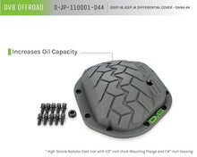 Load image into Gallery viewer, DV8 Offroad HD Dana 44 Diff Cover Cast Iron Gray Powdercoat