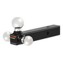 गैलरी व्यूवर में इमेज लोड करें, Curt Multi-Ball Mount (2in Solid Shank 1-7/8in 2in &amp; 2-5/16in Chrome Balls)