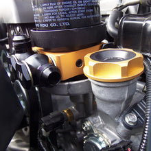 Laden Sie das Bild in den Galerie-Viewer, Mishimoto Oil Sandwich Plate w/ Rear-Mounted Thermostat