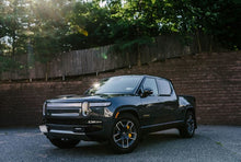 Load image into Gallery viewer, Rally Armor 2022 Rivian R1T Black UR Mud Flap w/ Red Logo