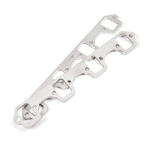 Laden Sie das Bild in den Galerie-Viewer, Stainless Works SBF Rectangular Shaped Port Header 304SS Exhaust Flanges 1-7/8in Primaries (2in BP)
