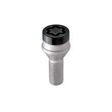 Laden Sie das Bild in den Galerie-Viewer, McGard Wheel Lock Bolt Set - 4pk. (Cone Seat) M14X1.5 / 17mm Hex / 31.0mm Shank Length - Black