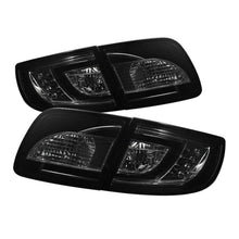 Carica l&#39;immagine nel visualizzatore di Gallery, Spyder Mazda 3 03-08 4Dr Sedan (Non Hatchback)LED Tail Lights Smoke ALT-YD-M303-LED-SM
