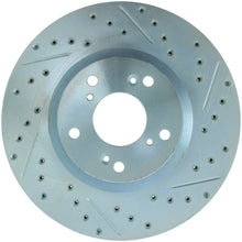 Load image into Gallery viewer, StopTech Select Sport 06-15 Honda Civic Si Slotted and Drilled Left Front Rotor