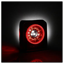 Carica l&#39;immagine nel visualizzatore di Gallery, Spyder 19-20 Jeep Wrangler - Full LED Tail Lights - Seq Turn Sign - Black Smoke ALT-YD-JW19-SEQ-BSM