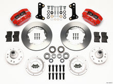 Laden Sie das Bild in den Galerie-Viewer, Wilwood Dynapro Dust-Boot Front Kit 11.00in Red 67-69 Camaro 64-72 Nova Chevelle