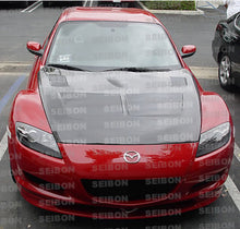 गैलरी व्यूवर में इमेज लोड करें, Seibon 04-08 Mazda RX8 TSII Carbon Fiber Hood