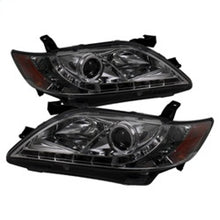 Carica l&#39;immagine nel visualizzatore di Gallery, Spyder Toyota Camry 07-09 Projector Headlights DRL Smoke High H1 Low H7 PRO-YD-TCAM07-DRL-SM