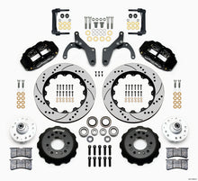गैलरी व्यूवर में इमेज लोड करें, Wilwood Narrow Superlite 6R Front Hub Kit 14.00in Drilled 59-64 Chevy Impala / 63-64 Corvette
