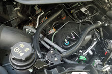 Load image into Gallery viewer, J&amp;L 15-18 Ford Transit 150/250/350 3.5L EcoBoost Passenger Side Oil Separator 3.0 - Black Anodized