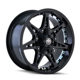 Mayhem 8060 Missile 20x9 / 8x165.1 BP / 18mm Offset / 130.8mm Hub Black Wheel
