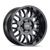 Mayhem 8110 Tripwire 20x10 / 6x139.7 BP / -26mm Offset / 106mm Hub Black w/ Milled Spokes Wheel