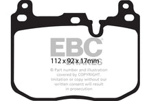 Cargar imagen en el visor de la galería, EBC 14+ BMW i8 1.5 Turbo/Electric Yellowstuff Front Brake Pads