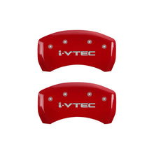 Carica l&#39;immagine nel visualizzatore di Gallery, MGP 4 Caliper Covers Engraved Front &amp; Rear i-Vtec Yellow finish black ch