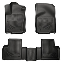 Charger l'image dans la galerie, Husky Liners 2012 Mercedes ML350 WeatherBeater Combo Black Floor Liners