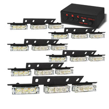 Laden Sie das Bild in den Galerie-Viewer, Xtune LED Strobe Lights 18 pcs 54 LEDs w/Control Box White ACC-LED-STL54-W