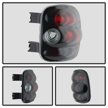Charger l&#39;image dans la galerie, Spyder Chevy Silverado Stepside 99-04 Euro Style Tail Lights Black Smoke ALT-YD-CS99STS-BSM