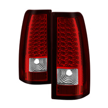 Carica l&#39;immagine nel visualizzatore di Gallery, Xtune Chevy Silverado 1500/2500/3500 03-06 LED Tail Lights Red Clear ALT-ON-CS03-LED-RC