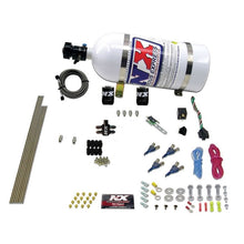Laden Sie das Bild in den Galerie-Viewer, Nitrous Express 4 Cyl Gasoline EFI Nitrous Kit (50-250HP) w/10lb Bottle